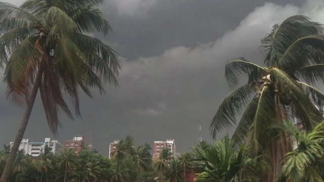 ৬০ কিলোমিটার বেগে ঝড়ের আভাস