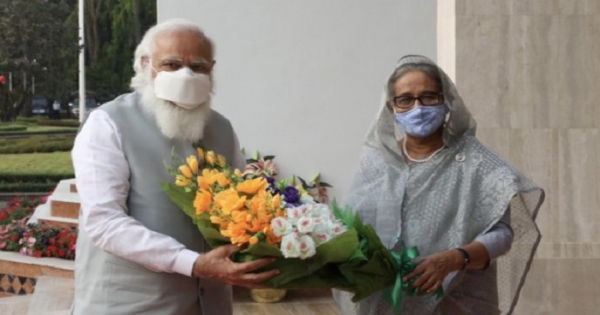 শেখ হাসিনা-নরেন্দ্র মোদি শীর্ষ বৈঠকে