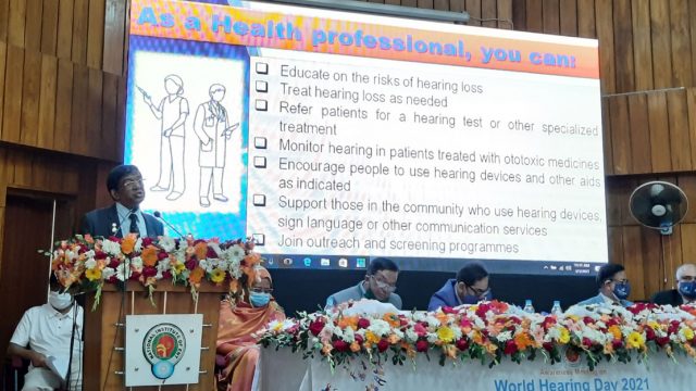 শিশু বধির হওয়ার নানা কারণ জানালেন ডা. প্রাণ গোপাল দত্ত