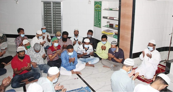 ছাত্রনেতা রাসেল ও যুবনেতা শওকতের সুস্থতা কামনা করে দোয়া মাহফিল অনুষ্টিত