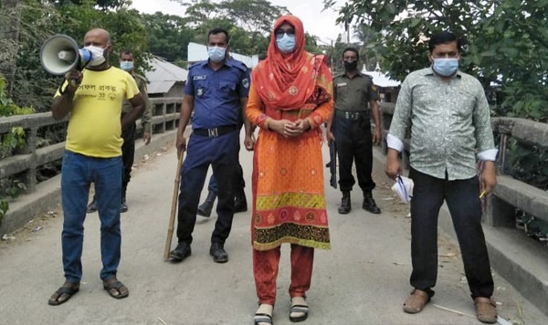 চিতলমারীতে ৭ দিনের লকডাউনে ভ্রাম্যমান আদালতের ৩৪ মামলা