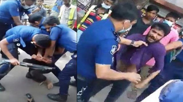 লকডাউনে যুবকের সঙ্গে ধস্তাধস্তি করা সেই এসআই ক্লোজড