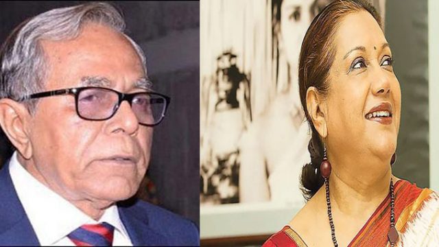 কবরীর মৃত্যুতে রাষ্ট্রপতির শোক