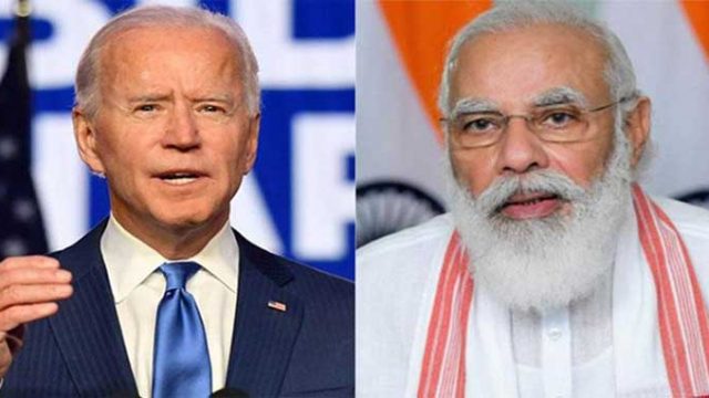 ভারতের করোনা পরিস্থিতি নিয়ে বাইডেন-মোদি ফোনালাপ