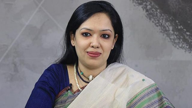ব্যারিস্টার রুমিন ফারহানাকে বিএনপির হুইপ নিয়োগ