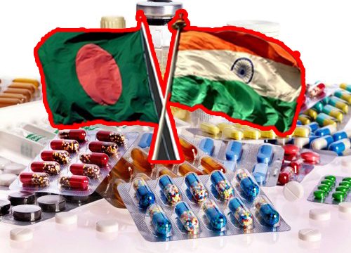 ভারতে ওষুধ ও চিকিৎসাসামগ্রী পাঠাচ্ছে বাংলাদেশ