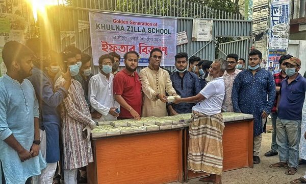 গোল্ডেন জেনারেশন অব খুলনা জিলা স্কুলের মানবিক কার্যক্রম শুরু