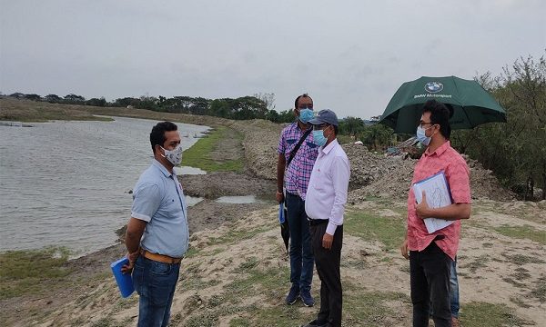 শালতা পাড়ের লাখো মানুষের স্বপ পুরুণ : পরিদর্শনে পানি উন্নয়ন বোর্ড