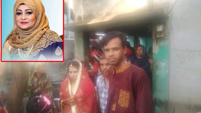 রূপসায় অসহায় মেয়ের বিয়ে দিয়ে মানবিকতার দৃষ্টান্ত স্থাপন করলেন এমপি পত্নী সারমিন সালাম