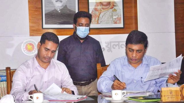 খুলনায় নবাগত জেলা প্রশাসকের যোগদান