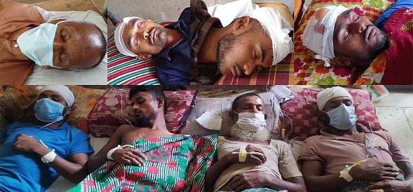 চিতলমারীতে চিংড়ি ঘেরের পাড় কাটাকে কেন্দ্র করে দুই পক্ষের সংঘর্ষ