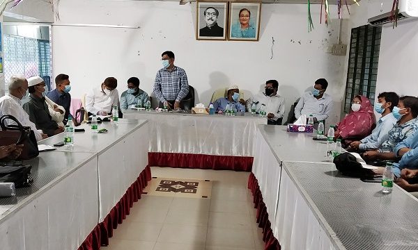 মোরেলগঞ্জে উপকূলীয় এলাকায় সুপেয় পানি সুরক্ষা মূল্যায়ন বিষয়ক আলোচনা সভা