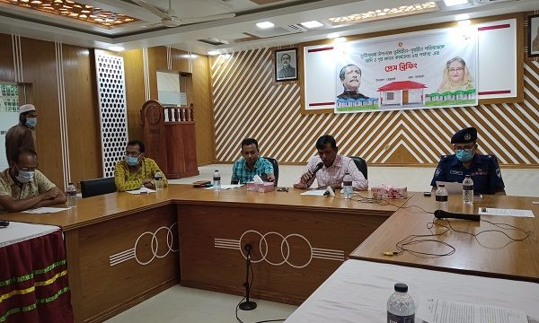 মোল্লাহাটে জমিসহ ঘর প্রদান বিষয়ে প্রেস ব্রিফিং অনুষ্ঠিত