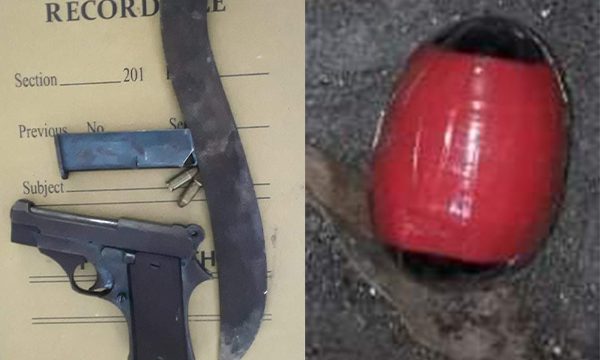 দিঘলিয়ায় অস্ত্র ও ককটেল বোমা উদ্বার