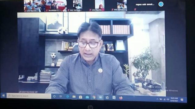 বঙ্গবন্ধুর স্বপ্নের সোনার বাংলায় কোনও মানুষ গৃহহীন থাকবে না-সালাম মূর্শেদী এমপি