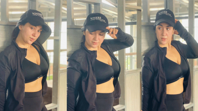 জিমের পোশাকে ধরা দিলেন অপু বিশ্বাস