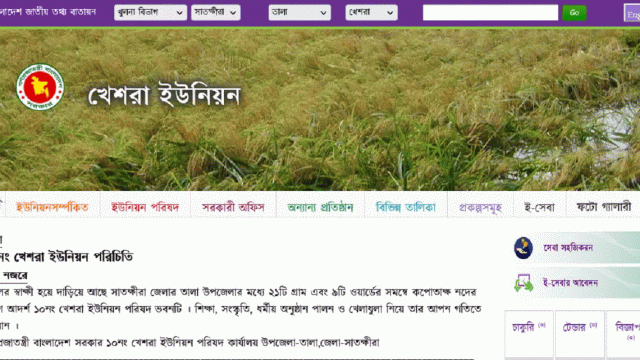 খেশরা ইউপি ওয়েবসাইটের ‘হ-য-ব-র-ল’ অবস্থা