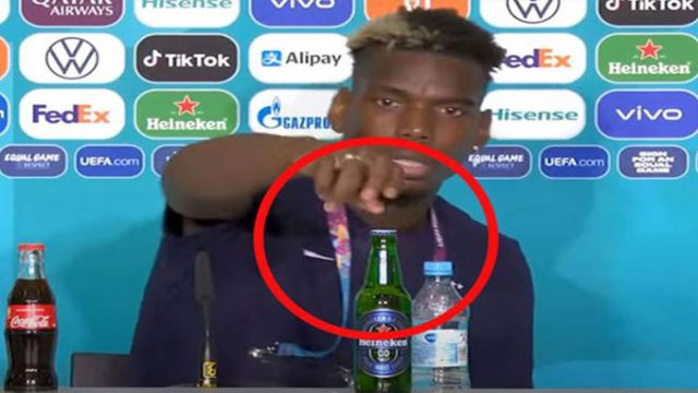 এবার বিয়ারের বোতল সরালেন পগবা