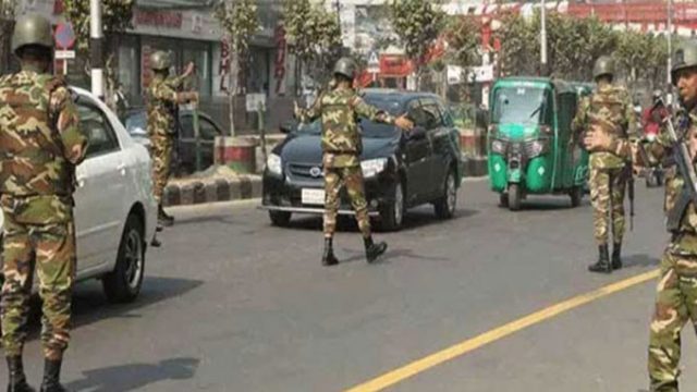 কঠোর লকডাউনে মাঠে থাকবে সেনাবাহিনী