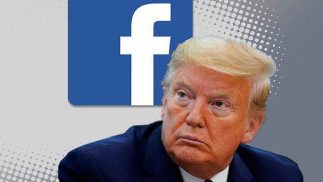 ট্রাম্পের বিরুদ্ধে ফেসবুকের দুই বছরের নিষেধাজ্ঞা