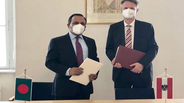 বিমান চলাচলে বাংলাদেশ-অস্ট্রিয়া চুক্তি সই