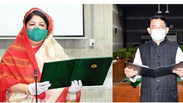 শপথ নিলেন নুর উদ্দিন চৌধুরী নয়ন