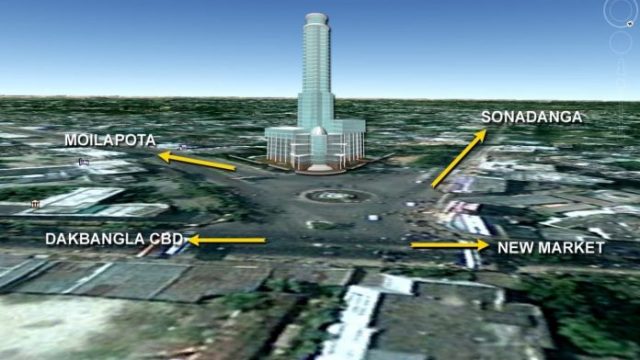 জিয়া হল ভেঙে তৈরি হচ্ছে ২২ তলা মাল্টি কমপ্লেক্স