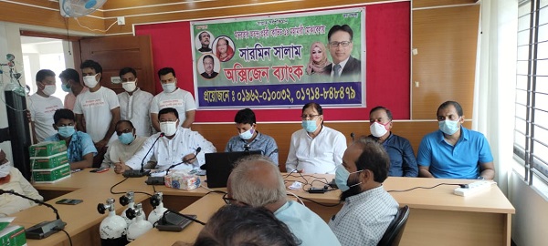 করোনা আক্রান্ত কোন রোগী অক্সিজেনের অভাবে মারা যাবে না : আব্দুস সালাম মূর্শেদী এমপি