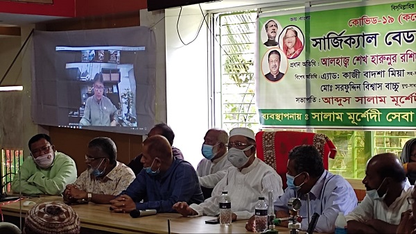 যতদিন লকডাউন থাকবে ততদিন সালাম মূর্শেদী সেবা সংঘ’র খাদ্য সামগ্রী সেবা অব্যাহত থাকবে : সালাম মূর্শেদী এমপি