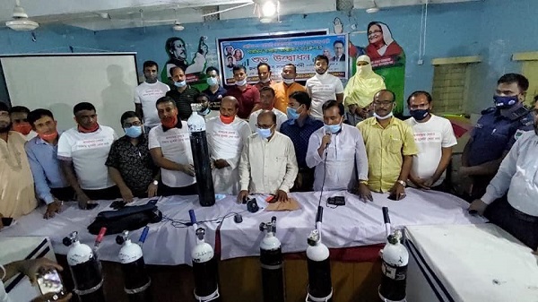 প্রত্যন্ত অঞ্চলেও রোগীদের অক্সিজেন পৌঁছে দেবে সারমিন সালাম অক্সিজেন ব্যাংক
