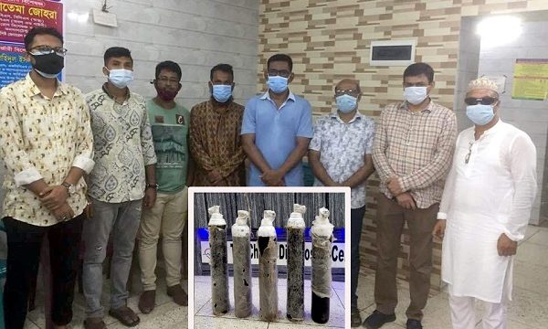 বিএনপি নেতা তুহিনের প্রচেষ্টায় কল সেন্টারে যুক্ত হলো আরো ৫টি অক্সিজেন