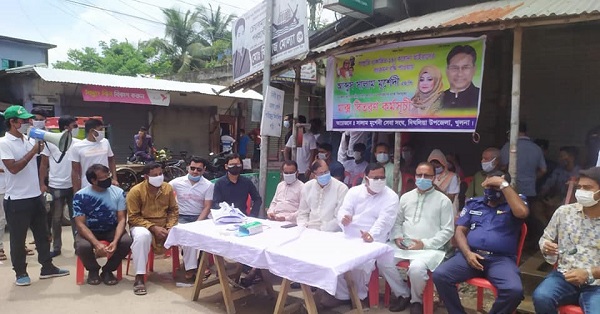 খাদ্য, অর্থ, অক্সিজেন, চিকিৎসাসহ অন্যান্য সেবার পাশাপাশি মাস্ক বিতরণও অব্যাহত রয়েছে: সালাম মূর্শেদী এমপি