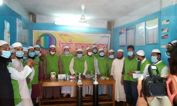 রুপসায় আল কারিম  অক্সিজেন সেবার কার্যক্রম অব্যাহত