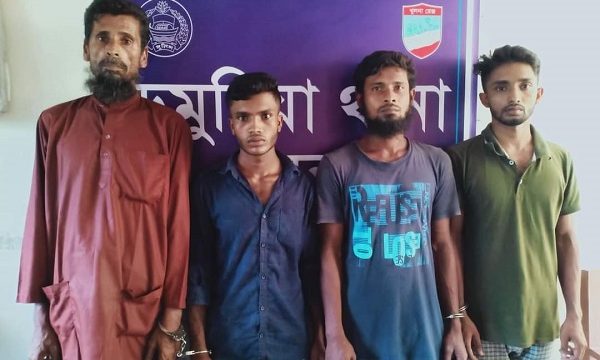 ডুমুরিয়ার থানার পুলিশ ৪জুয়াড়ী‌কে আটক করে কোট হাজতে প্রেরণ ‌