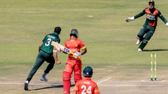 জিম্বাবুয়েকে ধবলধোলাই করে ৩০ পয়েন্ট বাংলাদেশের