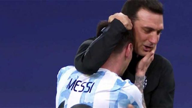 ইনজুরি নিয়ে শেষ দুই ম্যাচ খেলেছে মেসি : স্কালোনি