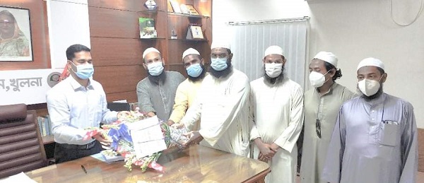 খুলনা জেলা প্রশাসকের সাথে নগর ইসলামী আন্দোলন নেতৃবৃন্দের সৌজন্য সাক্ষাৎ