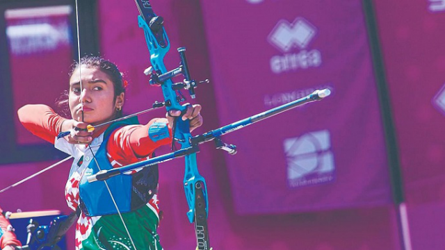 অলিম্পিকে আরচারিতে দিয়ার ব্যক্তিগত রেকর্ড