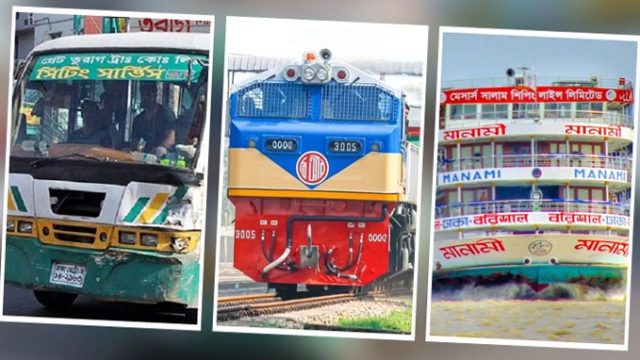 কঠোর বিধিনিষেধে বন্ধ থাকবে বাস-ট্রেন-লঞ্চ