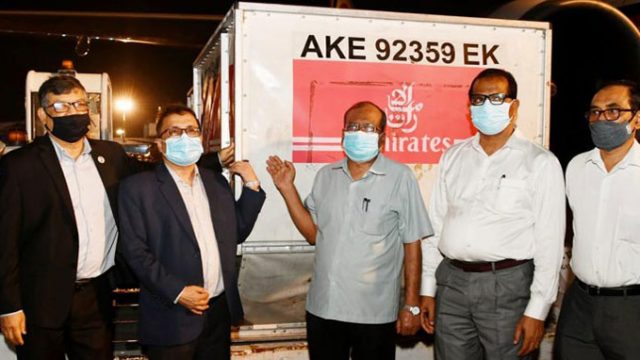 প্রবাসীদের পাঠানো ২৫০ ভেন্টিলেটর ঢাকায়