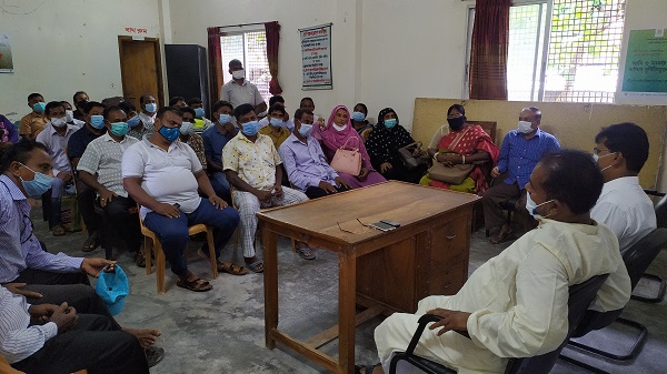 চিতলমারীতে অনলাইনে ভূমি উন্নয়ন কর প্রদান বিষয়ক মতবিনিময় সভা