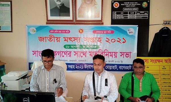 মোল্লাহাটে সাংবাদিকদের সাথে মতবিনিময় অনুষ্ঠিত