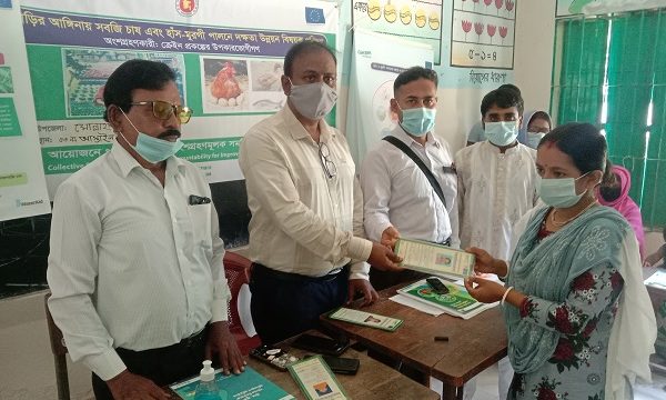 মোল্লাহাটে পুষ্টি উন্নয়নে সবজি চাষ  ও হাঁস-মুরগী পালন প্রশিক্ষণ উদ্বোধন