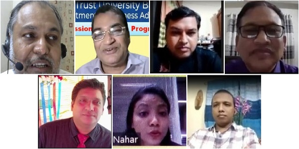 বিজিসি ট্রাস্ট ইউনিভার্সিটি’র সেশন ইনসেপশন প্রোগ্রাম অনুষ্ঠিত