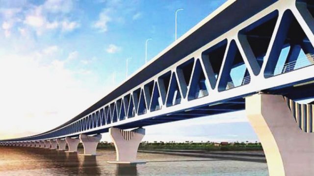 পদ্মা সেতু নির্মাণকাজের অগ্রগতি ৯৪ শতাংশের বেশি