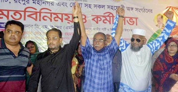রংপুর সিটি নির্বাচনে জাপার মেয়রপ্রার্থী মোস্তফা