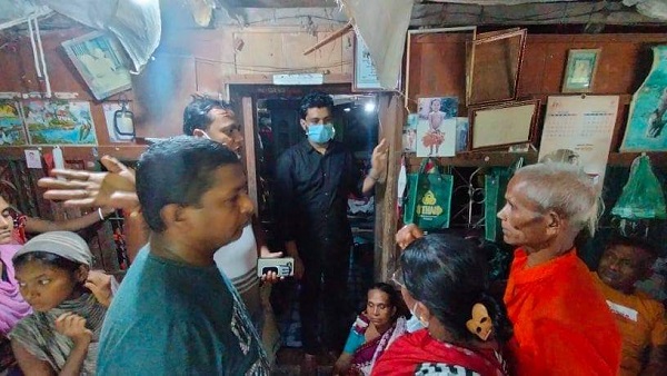 শিয়ালী উপজেলায় সাম্প্রদায়িক হামলায় ক্ষতিগ্রস্তদের পাশে জেলা যুব ও ছাত্র ঐক্য পরিষদ