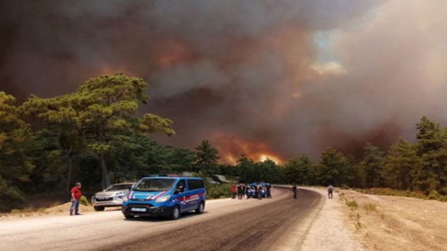 তুরস্কে ভয়াবহ দাবানালে মৃত্যু বেড়ে ৮