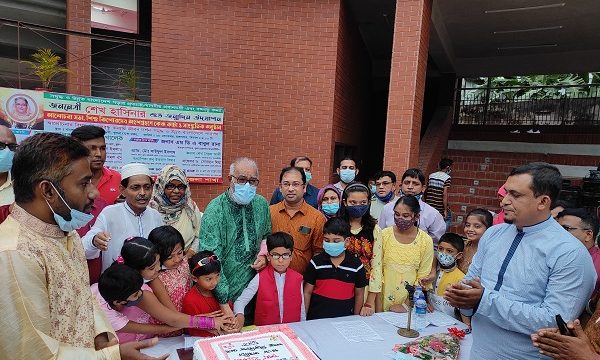 বঙ্গবন্ধু শিশু কিশোর মেলার উদ্যোগে শেখ হাসিনা’র জন্মদিন পালিত