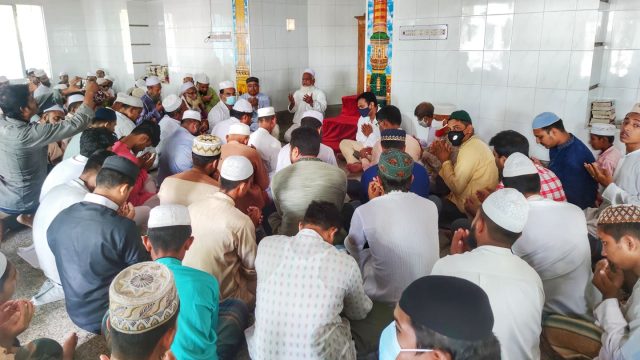 চুলকাঠি অক্সিজেন ব্যাংকের পক্ষে কোরআন খতম ও দোয়া মাহফিল